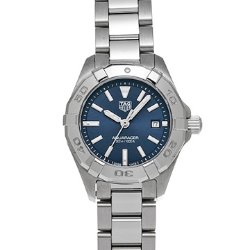 タグ ホイヤー アクアレーサー クォーツ WBD1412.BA0741 ブルー レディース 時計 【中古】【wristwatch】
