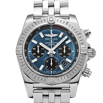 ブライトリング クロノマット 44 スペシャル AB011511/C987 ブルー/ブラック メンズ 時計 【中古】【wristwatch】