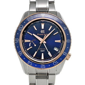 グランドセイコー スプリングドライブ GMT 2022年特選会限定モデル SBGE286 ブルー メンズ 時計 【中古】【wristwatch】