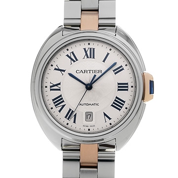 カルティエ クレ ドゥ カルティエ W2CL0002 シルバー メンズ 時計 【中古】【wristwatch】