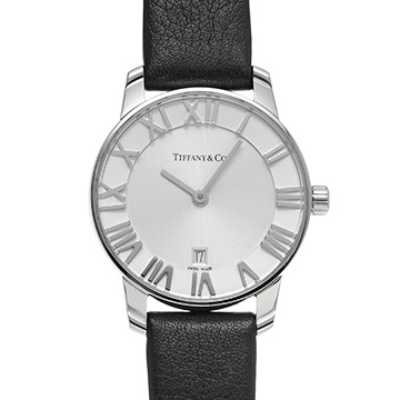 ティファニー アトラス 34875928 ホワイト レディース 時計 【中古】【wristwatch】