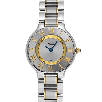 カルティエ マスト 21 ヴァンティアン W10073R6 シルバー レディース 時計 【中古】【wristwatch】
