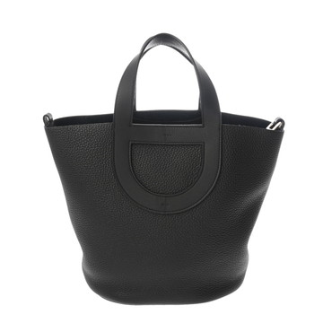 エルメス インザループ 23 ブラック トリヨンクレマンス/ヴォースイフト レディース バッグ 【中古】【bag】