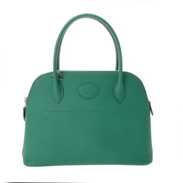 エルメス ボリード 27 ヴェールジェイド ヴォーエプソン レディース バッグ 【中古】【bag】