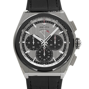 ゼニス デファイ エル・プリメロ 21 95.9005.9004/01.R582 シルバー/ブラック メンズ 時計 【中古】【wristwatch】