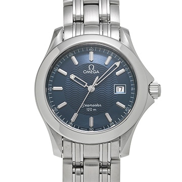 オメガ シーマスター 120 クォーツ 2511.81 ブルー メンズ 時計 【中古】【wristwatch】