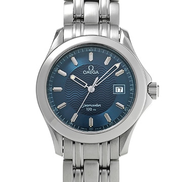 オメガ シーマスター 120 クォーツ 2511.81 ブルー メンズ 時計 【中古】【wristwatch】