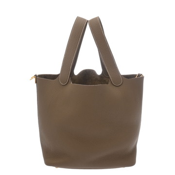 エルメス ピコタンロック MM エトゥープ トリヨンクレマンス レディース バッグ 【中古】【bag】