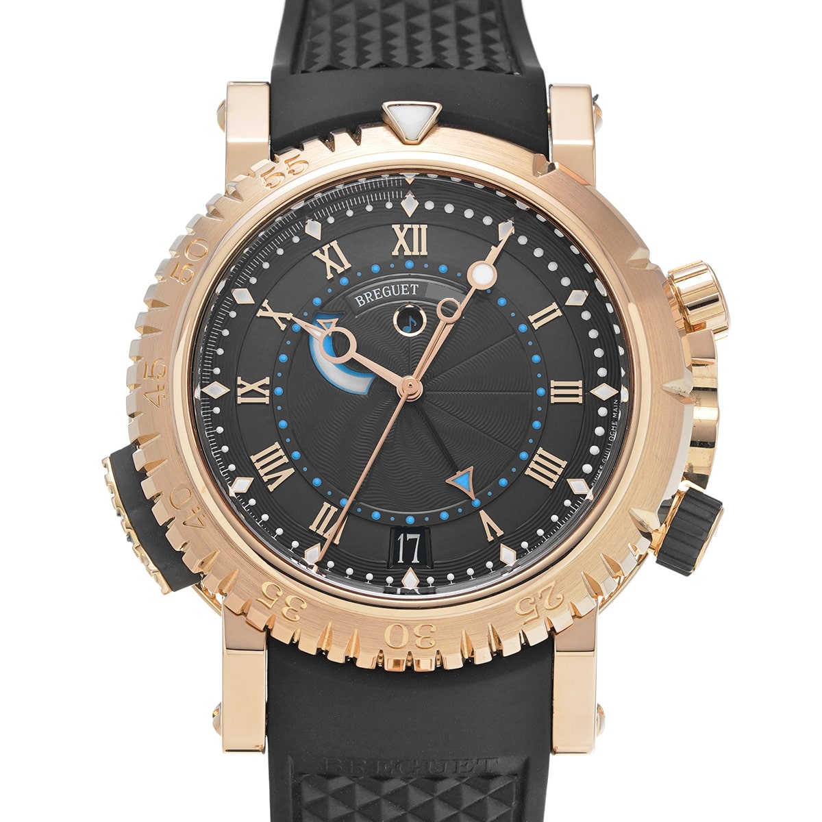 ブレゲ マリーン ロイヤル 5847BR/Z2/5ZV グレー メンズ 時計 【中古】【wristwatch】