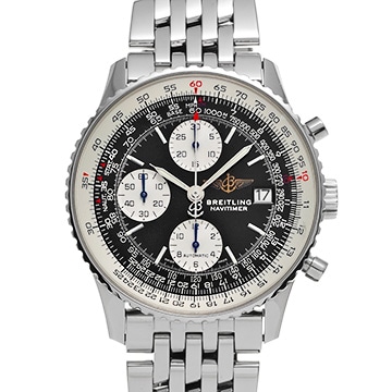 ブライトリング オールド ナビタイマー A142B02NP ブラック/シルバー メンズ 時計 【中古】【wristwatch】