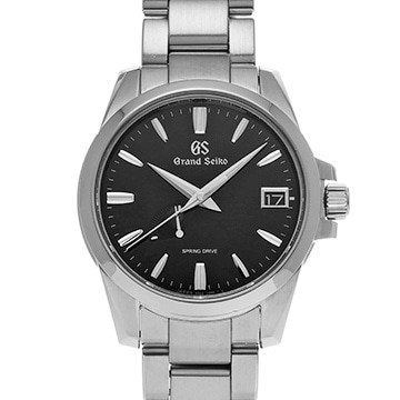 グランドセイコー スプリングドライブ SBGA227 ブラック メンズ 時計 【中古】【wristwatch】