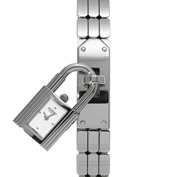 エルメス ケリーウォッチ KE4.110 ホワイト レディース 時計 【中古】【wristwatch】