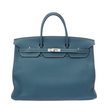 エルメス バーキン 40 ブルージーン トリヨンクレマンス ユニセックス バッグ 【中古】【bag】