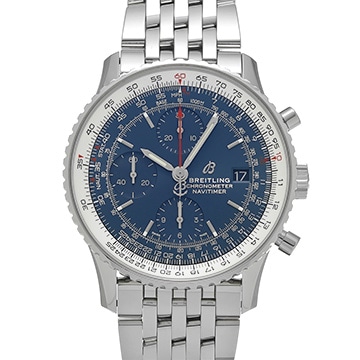 ブライトリング ナビタイマー 1 クロノグラフ 41 A13324121C1A1 ブルー メンズ 時計 【中古】【wristwatch】