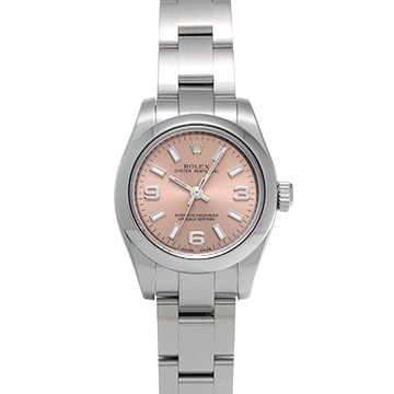 ロレックス オイスターパーペチュアル 26 176200 ピンク レディース 時計 【中古】【wristwatch】