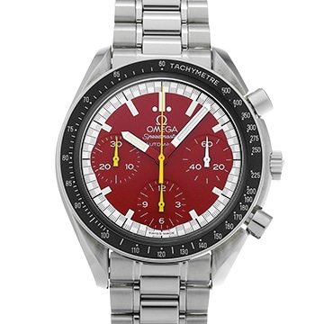 オメガ スピードマスター レーシング ミハエル・シューマッハ 3510.61 レッド メンズ 時計 【中古】【wristwatch】