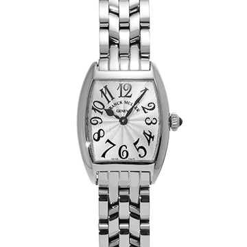 フランクミュラー トノウカーベックス インターミディエ 2252QZ AC シルバー レディース 時計 【中古】【wristwatch】