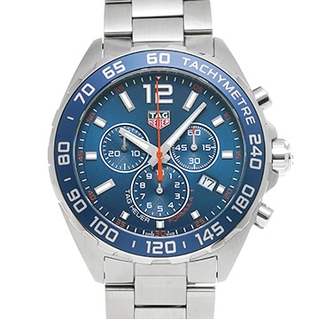 タグ ホイヤー フォーミュラ1 クォーツ クロノグラフ CAZ1014.BA0842 ブルー メンズ 時計 【中古】【wristwatch】