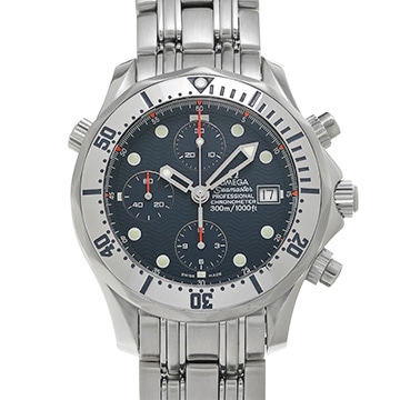 オメガ シーマスター プロフェッショナル 300 クロノグラフ 2598.80 ネイビー メンズ 時計 【中古】【wristwatch】
