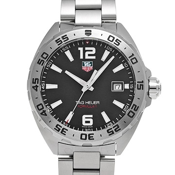 タグ ホイヤー フォーミュラ1 クォーツ WAZ1112.BA0875 ブラック メンズ 時計 【中古】【wristwatch】