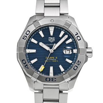 タグ ホイヤー アクアレーサー キャリバー5 WAY2012.BA0927 ブルー メンズ 時計 【中古】【wristwatch】