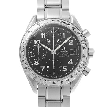 オメガ スピードマスター デイト 日本限定 3513.52 ブラック メンズ 時計 【中古】【wristwatch】