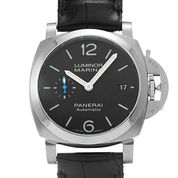 パネライ ルミノール クアランタ PAM01372 ブラック メンズ 時計 【中古】【wristwatch】