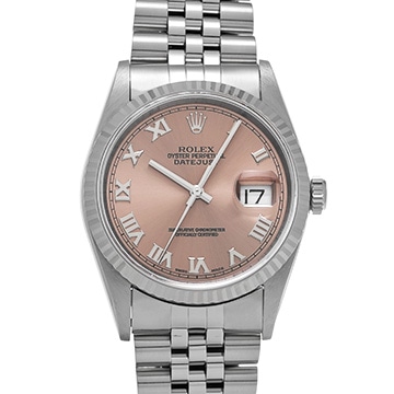 ロレックス デイトジャスト 16234 ピンク メンズ 時計 【中古】【wristwatch】