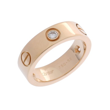 カルティエ ラブリング #52 3PD ゴールド K18イエローゴールド YG レディース ジュエリー 【中古】【jewelry】