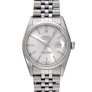 ロレックス デイトジャスト 16234 シルバー メンズ 時計 【中古】【wristwatch】