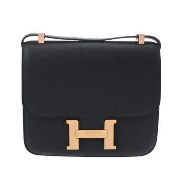 エルメス コンスタンス3 24 ブルーインディゴ ヴォーエプソン レディース バッグ 【中古】【bag】