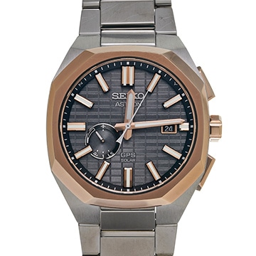 セイコー アストロン ネクスター SBXD014 グレー メンズ 時計 【中古】【wristwatch】