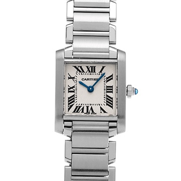 カルティエ タンクフランセーズ SM　 W51008Q3 シルバー レディース 時計 【中古】【wristwatch】