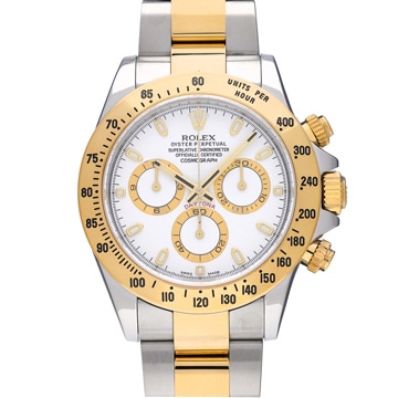 ロレックス コスモグラフ デイトナ 116523 ホワイト メンズ 時計 【中古】【wristwatch】
