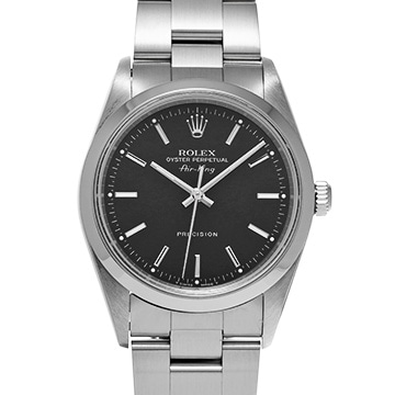 ロレックス エアキング 14000 ブラック メンズ 時計 【中古】【wristwatch】