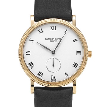 パテック フィリップ カラトラバ 3919J-001 ホワイト メンズ 時計 【中古】【wristwatch】