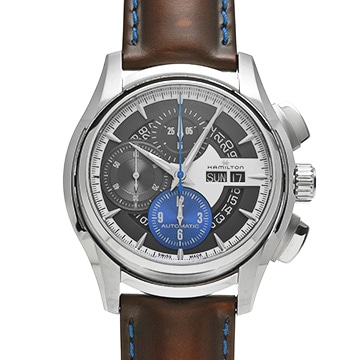 ハミルトン ジャズマスター Face 2 Face III H32876550 シルバー メンズ 時計 【中古】【wristwatch】