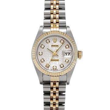 ロレックス デイトジャスト 79173G シルバーコンピュータ/ダイヤモンド レディース 時計 【中古】【wristwatch】