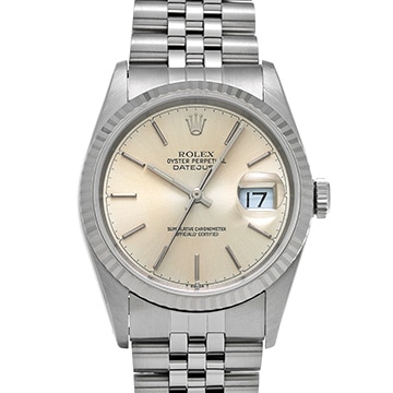 ロレックス デイトジャスト 16234 シルバー メンズ 時計 【中古】【wristwatch】