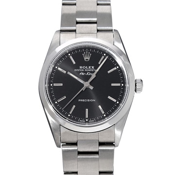 ロレックス エアキング 14000 ブラック メンズ 時計 【中古】【wristwatch】