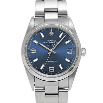 ロレックス エアキング 14000 ブルー メンズ 時計 【中古】【wristwatch】