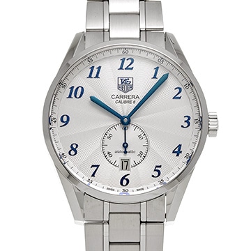 タグ ホイヤー カレラ ヘリテージ キャリバー6 WAS2111.BA0732 シルバー メンズ 時計 【中古】【wristwatch】