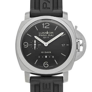 パネライ ルミノール 1950 10デイズ GMT パワーリザーブ アッチャイオ PAM00270 ブラック メンズ 時計 【中古】【wristwatch】