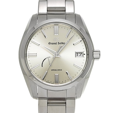グランドセイコー ヘリテージコレクション スプリングドライブ SBGA437 シルバー メンズ 時計 【中古】【wristwatch】