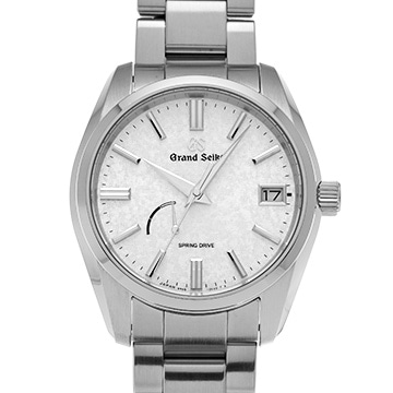 グランドセイコー ヘリテージコレクション スプリングドライブ SBGA465 雪白 メンズ 時計 【中古】【wristwatch】
