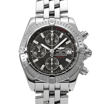 ブライトリング クロノマット エボリューション A156M12PA グレー メンズ 時計 【中古】【wristwatch】