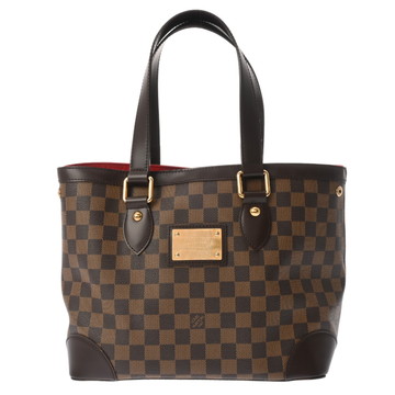 ルイ ヴィトン ダミエ ハムステッド PM ブラウン N51205 ダミエキャンバス レディース バッグ 【中古】【bag】
