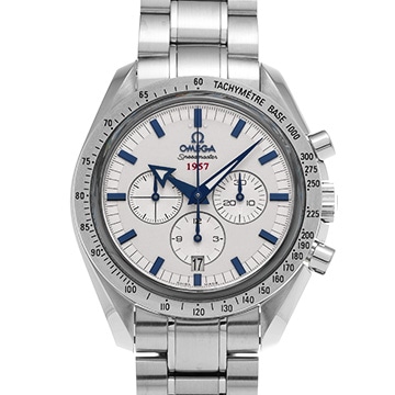 オメガ スピードマスター ブロードアロー 1957 321.12.42.50.02.001 シルバー メンズ 時計 【中古】【wristwatch】