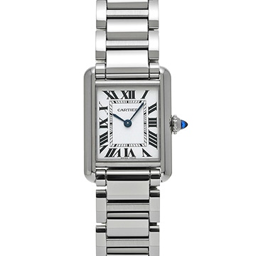 カルティエ タンク マスト SM WSTA0051 シルバー レディース 時計 【中古】【wristwatch】