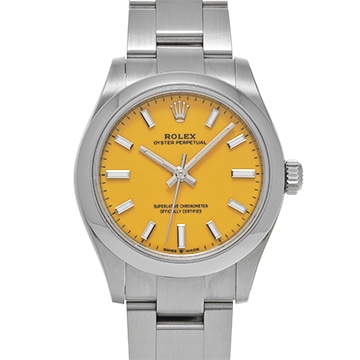 ロレックス オイスターパーペチュアル 31 277200 イエロー ユニセックス 時計 【中古】【wristwatch】